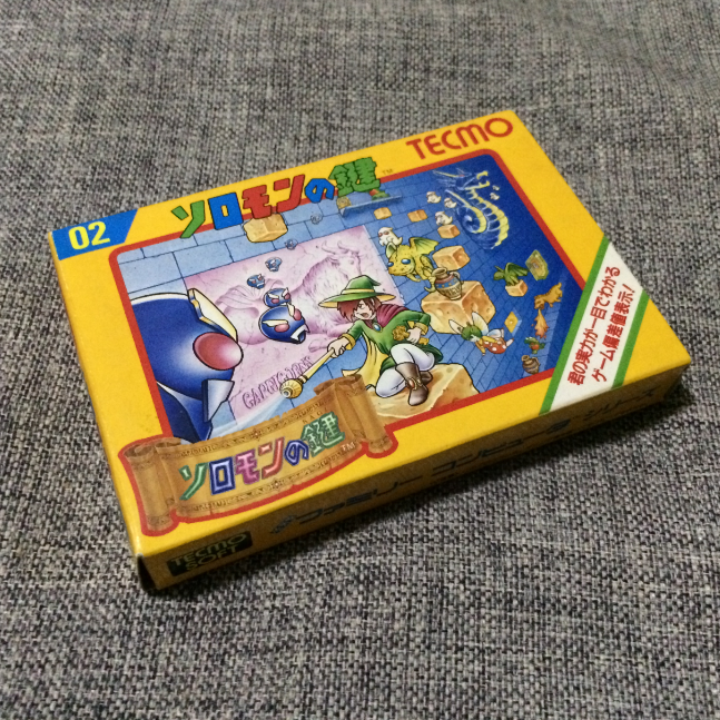 正版游戏卡带所罗门之匙任天堂FC