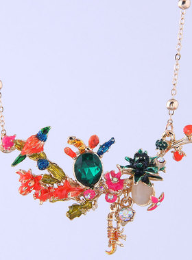 森系甜美风百搭项链奢华