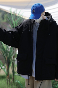 2023冬季【主推】连帽棉衣外套宽松棉服上衣MY6002-P110控148图片