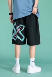 主推款2022夏冰丝感休闲短裤男运动篮球五分裤D，男装休闲裤，星座810(原QT5070)