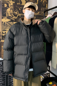 2021港风新款百搭面包服纯色棉服加厚棉衣MY6001图片