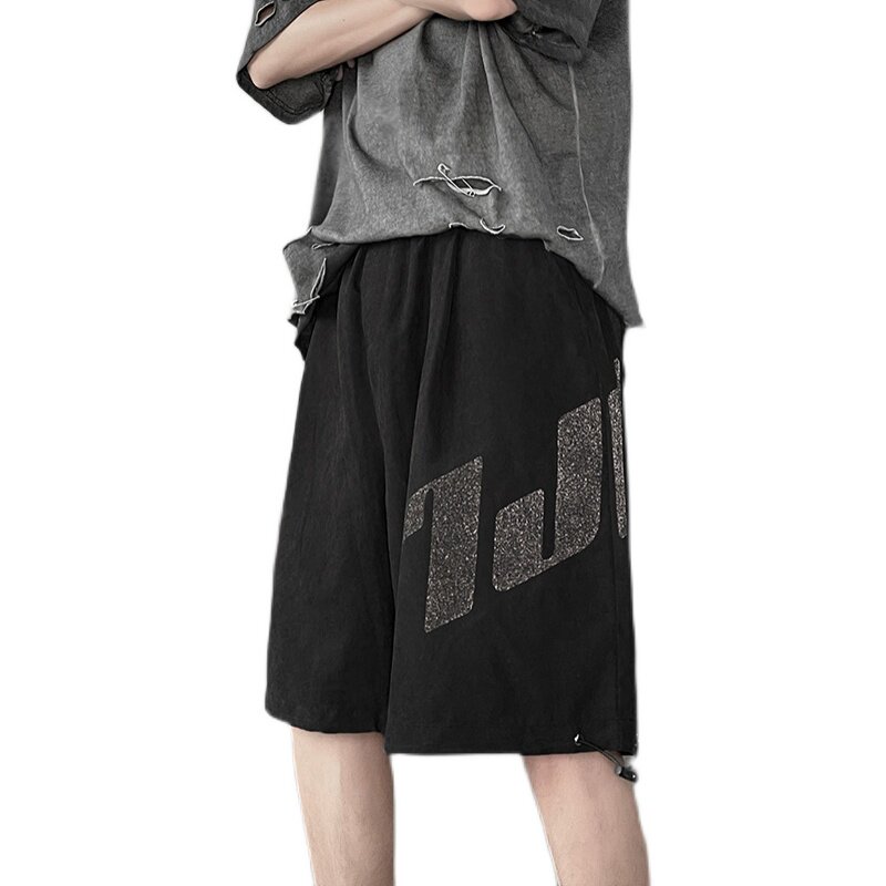 2021夏季新款印花短裤男五分裤港风夏天裤子D,男装休闲裤,星座810(原QT5070)