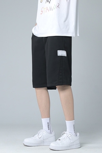 灰墙港风宽松短裤男卫裤五分裤运动裤夏季  DK132-P40控58图片
