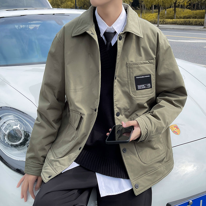 轻薄保暖羽绒服男帅气港风休闲外套YR7313-P245控358,男装羽绒服,星座810(原QT5070)