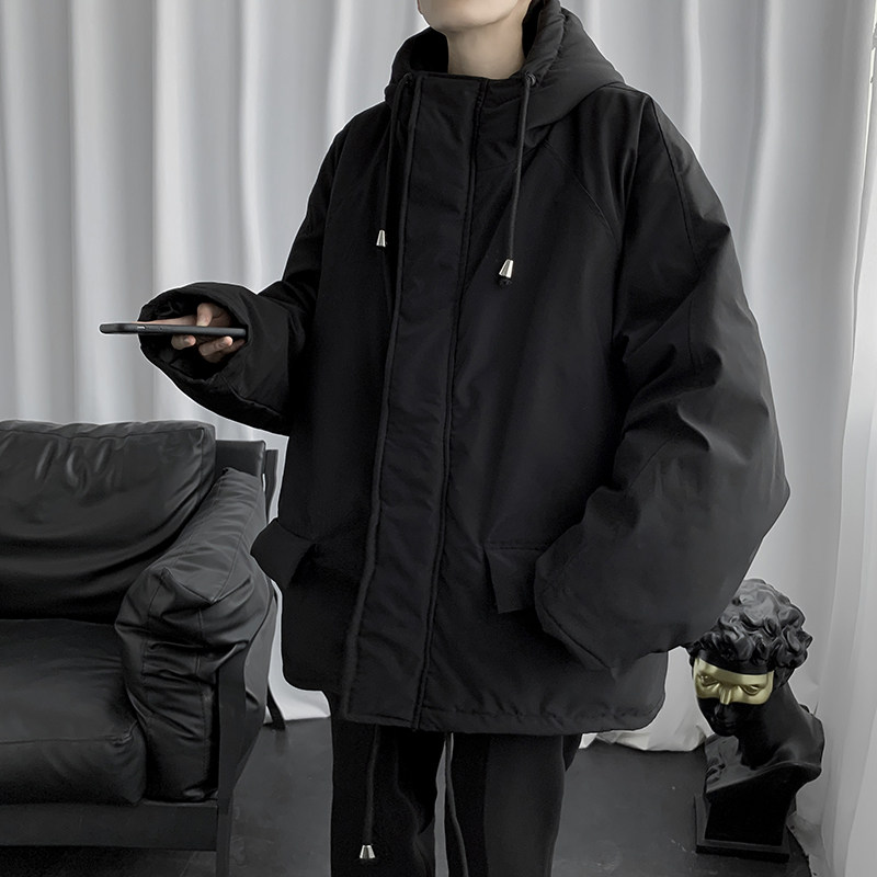 2021新款百搭港风宽松连帽棉衣男ins休闲棉服上衣MY6002,男装棉衣,星座810(原QT5070)