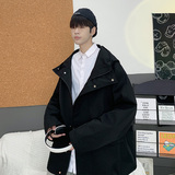2023秋港风外套男连帽上衣潮流cityboy夹克冲锋衣J5006-P85控108，男装夹克，星座810(原QT5070)