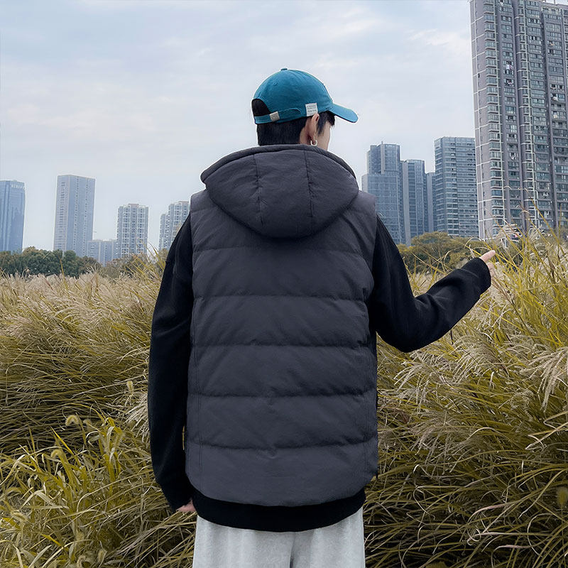 羽绒马甲男80白鸭绒羽绒服坎肩外套男士上衣YR1912-P155控218,男装背心/马甲,星座810(原QT5070)