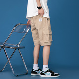 2021夏季新款港风短裤男休闲潮流5分裤子哈伦裤D，男装休闲裤，星座810(原QT5070)