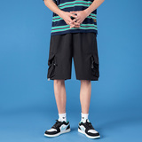 2021夏季新款工装短裤男宽松多口袋五分裤子D，男装休闲裤，星座810(原QT5070)