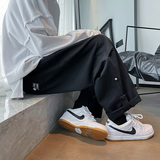 2021秋季新款工装裤直筒休闲裤宽松阔腿裤男裤子K83-P50控68，男装休闲裤，星座810(原QT5070)