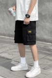 2021港风外景夏工装短裤男立体口袋五分裤子潮D，男装休闲裤，星座810(原QT5070)