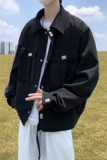 2023秋季港风工装夹克潮男休闲上衣外套J5008-P95-控118，男装夹克，星座810(原QT5070)
