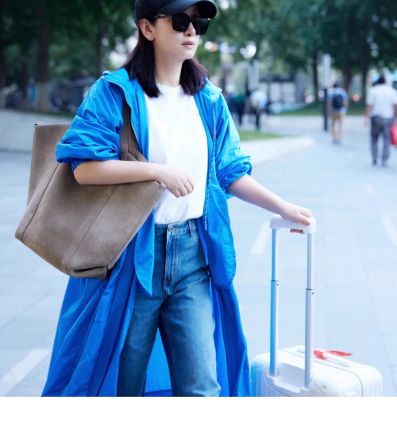 收腰外套休闲长袖连帽百搭抽绳