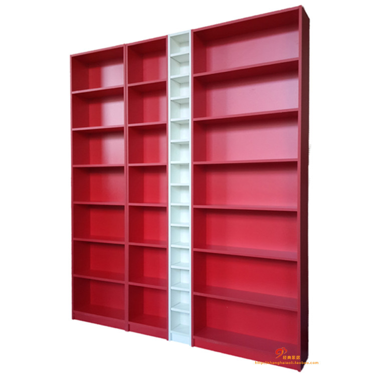 超值简约现代新款232高工厂定制书柜cd碟片架书储物收纳组合2米宽