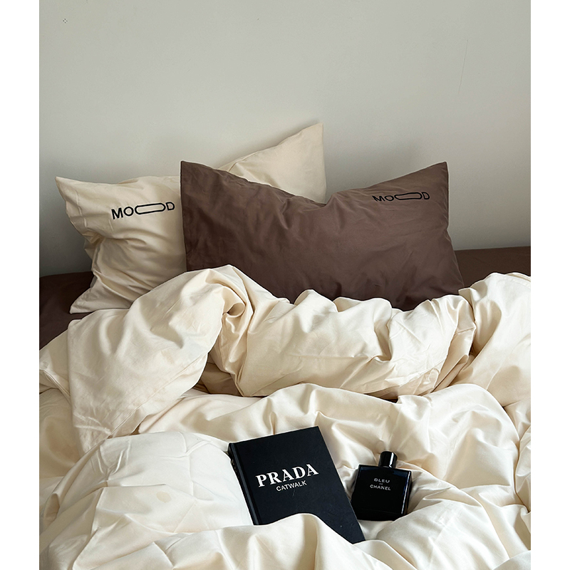 床单款四件套50支磨毛ins保暖