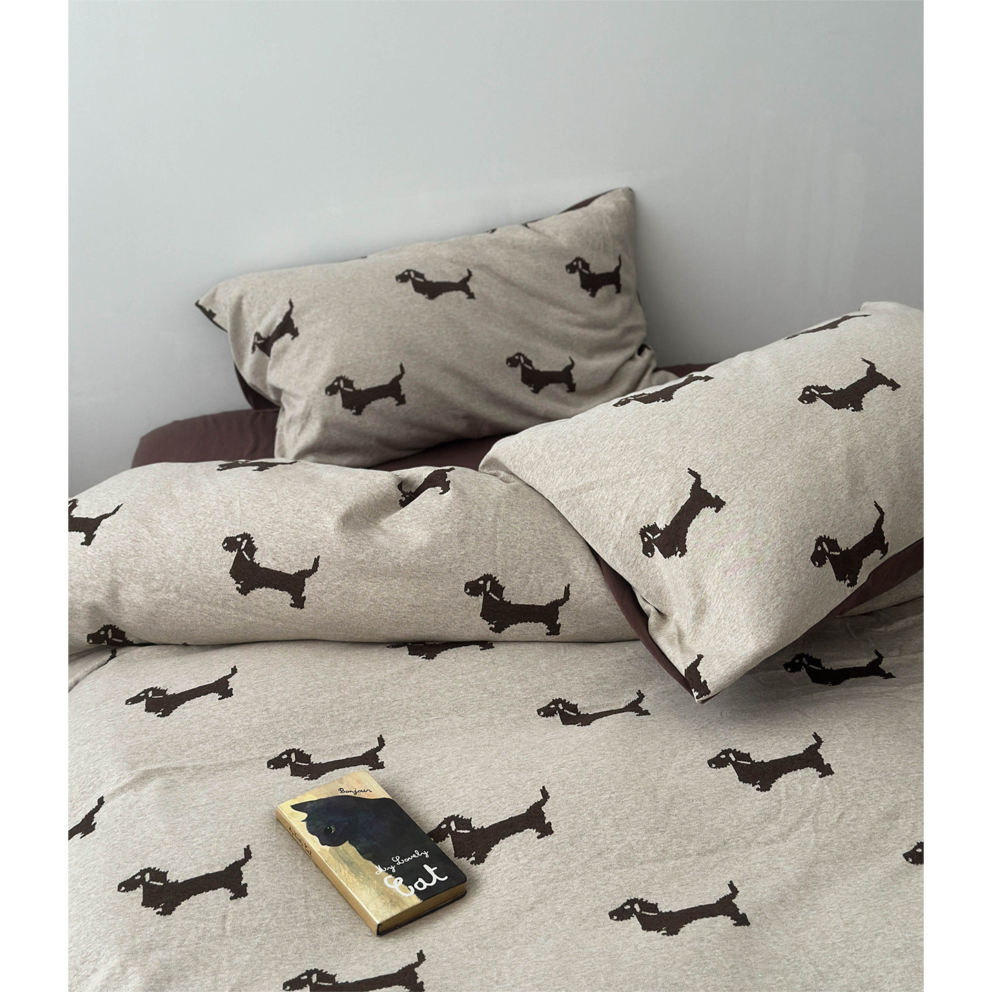 床单款四件套针织棉ins裸睡柔软