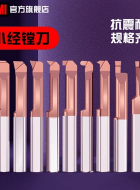 MNR小径镗刀MQR抗震钨钢合金车刀背镗MTR圆弧内孔槽刀MUR端面槽刀
