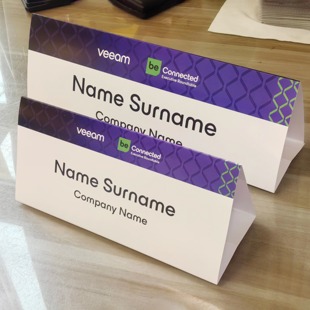 定制纸质会议台卡 婚庆台签桌卡座位卡台牌桌牌姓名卡 定做可折叠