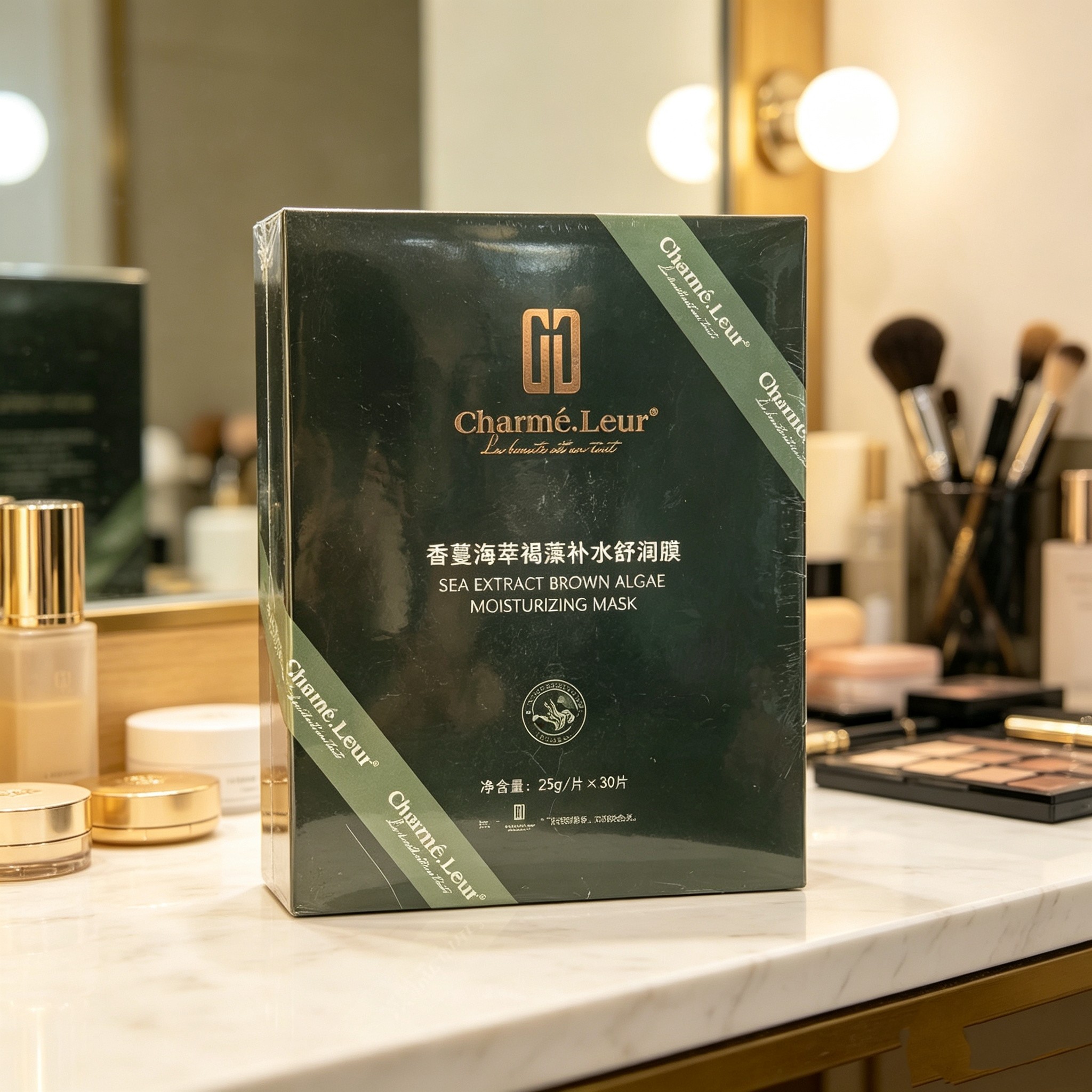 香蔓海萃褐藻补水舒润膜30片装 保湿滋润面膜