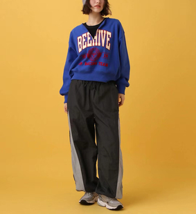 原单2024年春夏新款 男女同款 网格内衬薄款 阔腿裤 休闲裤 日单PBLIM