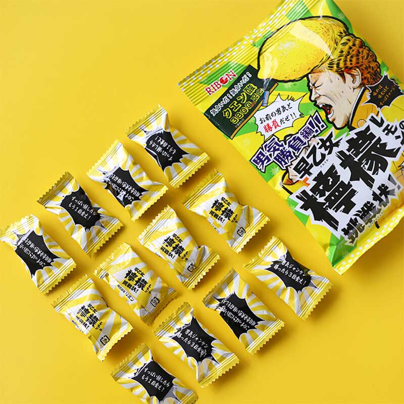 临期特卖日本进口柠檬夹心软糖