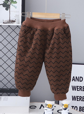 品牌特价撤柜秋冬款0-4岁棉裤子中小童男女棉裤加厚外穿 ZQ255102