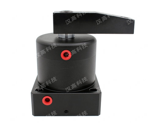 汉高机械科技厂家直销NHS-25\32\40\50SR/SL*90油压转角气缸 夹具