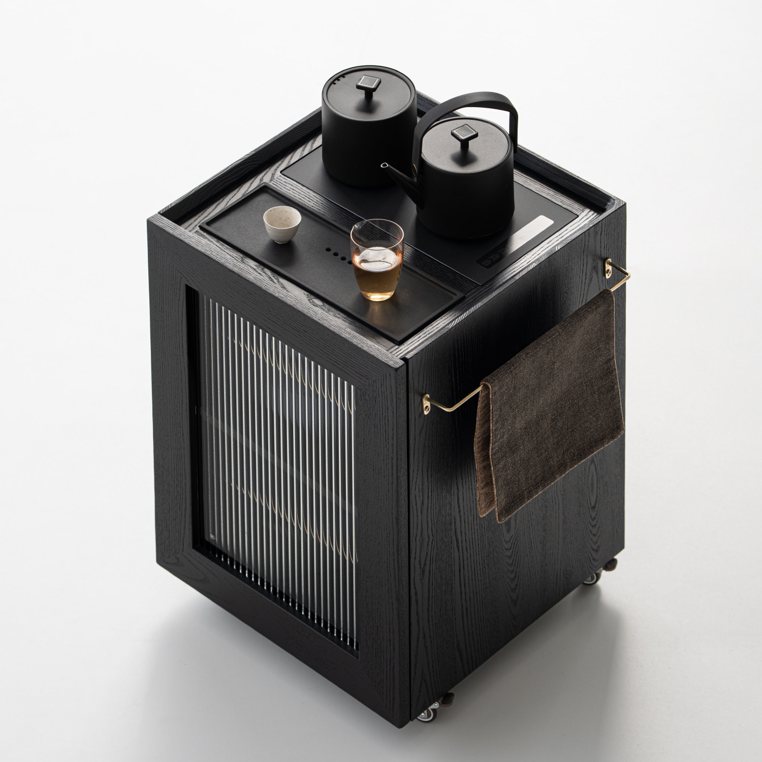 叁几 晨明 白蜡木茶水柜侘寂风家用多功能茶几可移动茶边柜茶台,住宅家具,家用茶台/茶桌,淘宝优惠券,粉丝福利购,淘宝优惠卷