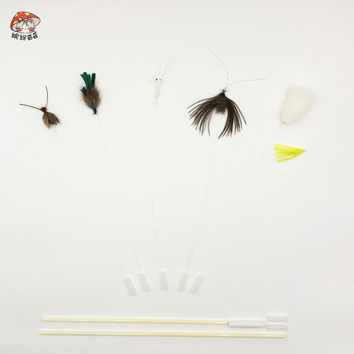 仿真昆虫逗猫棒替换头