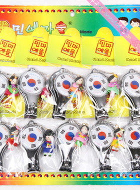 韩国传统工艺品/韩服娃娃大号指甲刀/一板10个的价格/H-P01907