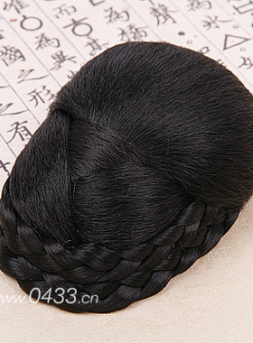 盘头假发高档韩服假发婚礼盘头H-P02856