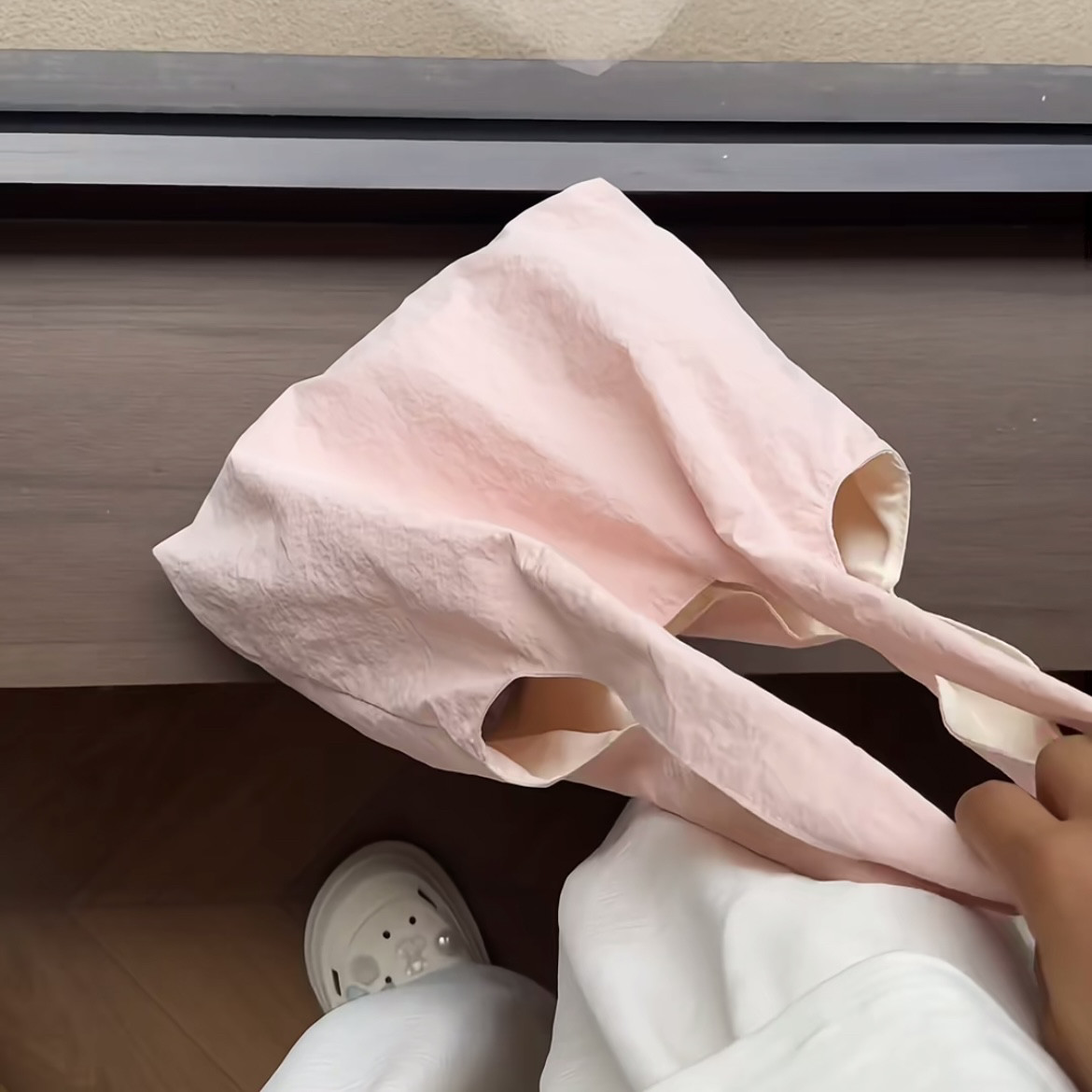 2025新款字母休闲手提包大购物包简约韩系风单肩包ins百搭帆布女