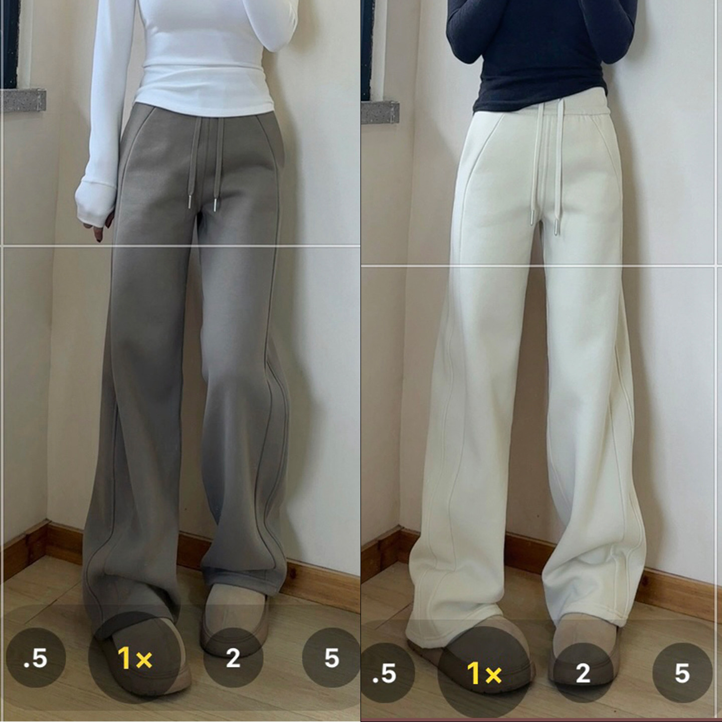 lulu同款scuba阔腿裤宽松运动裤高腰显瘦百搭拖地卫裤女加绒裤子,女装/女士精品,卫裤,淘宝优惠券,粉丝福利购,淘宝优惠卷