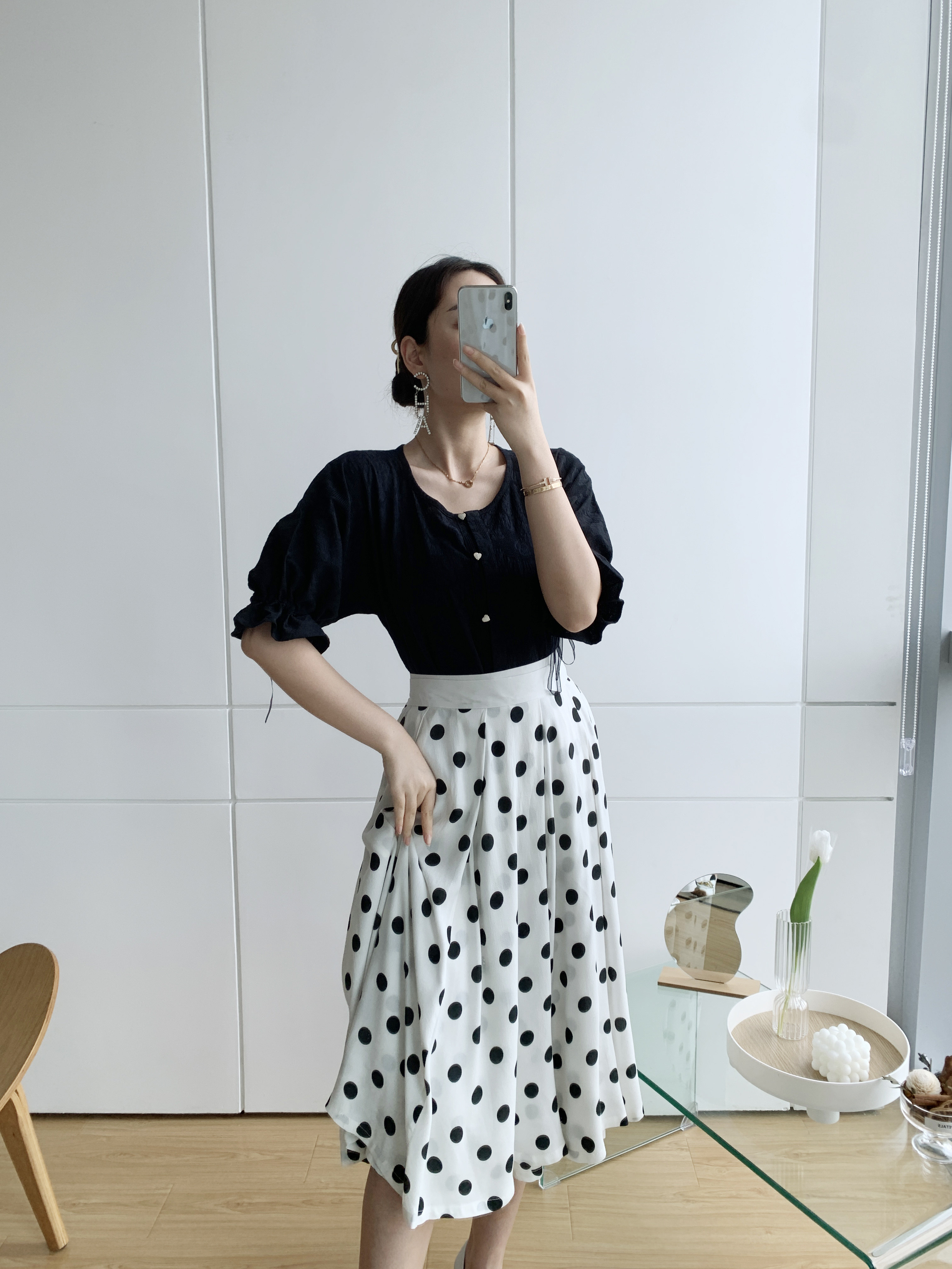 汉服清仓圆领暗纹半袖no退no.换