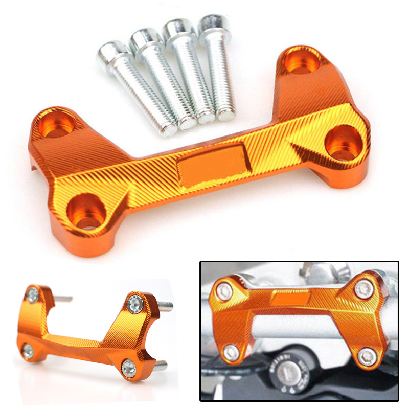 适用于KTM DUKE 125 200 390改装配件车把压码底座手把增高码盖片