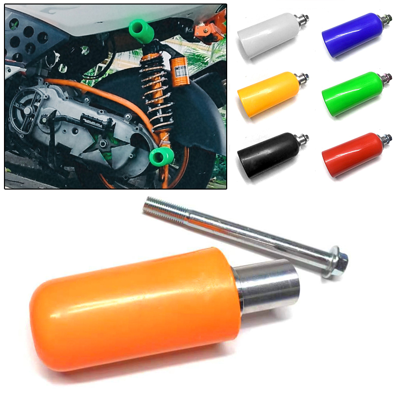 踏板车防摔胶骑士跨骑摩托车改装配件防摔杆防摔球PK棒电动车PK胶