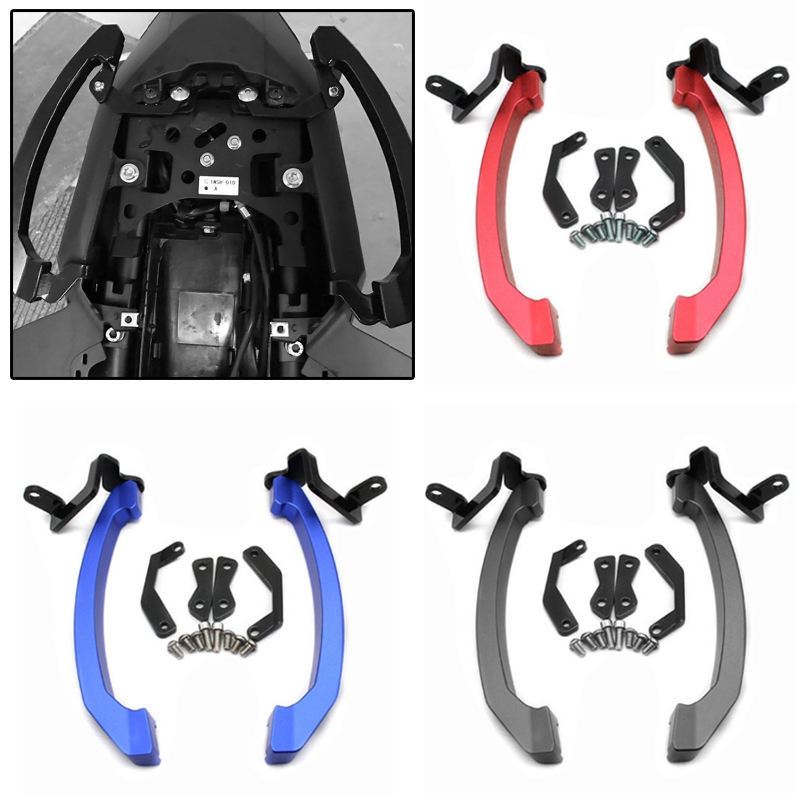 适用于雅马哈 MT-07 FZ07 改装后扶手后置扶手后手拉后座拉手配件
