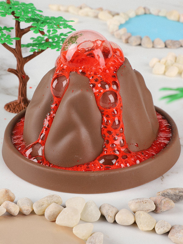 儿童科学小实验套装男孩小学生火山爆发喷发玩具女孩幼儿园教具