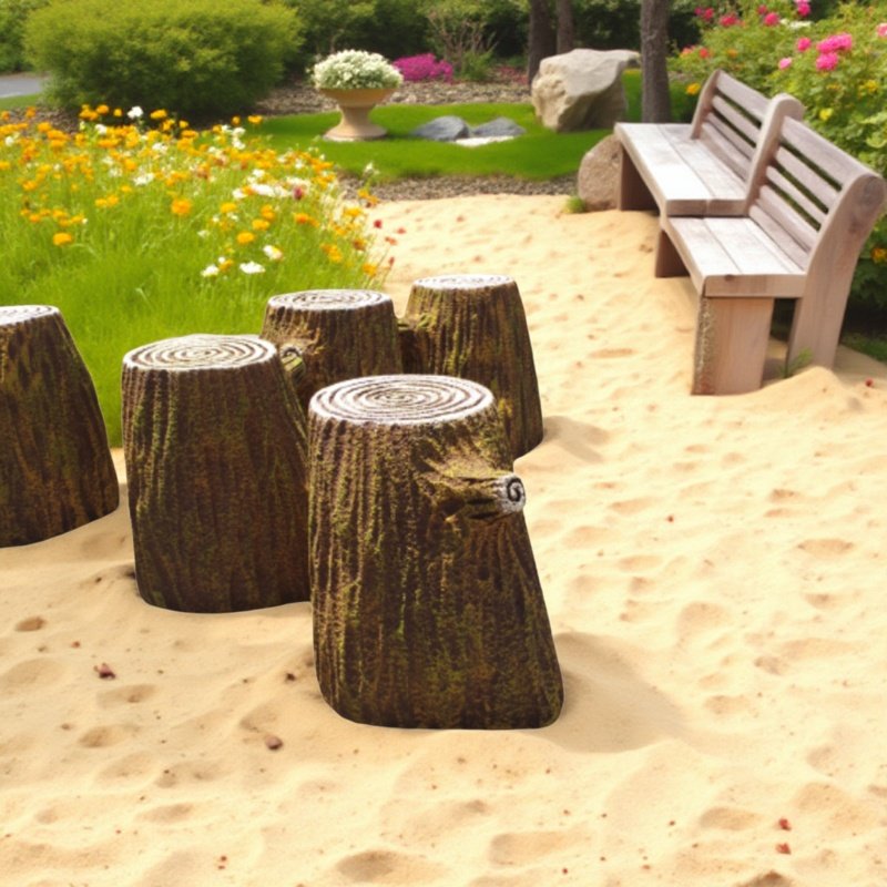 影楼摄影仿真道具木桩泡沫树墩假山石头婚庆舞台演出表演道具树桩