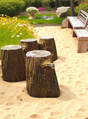 仿真泡沫树桩假山摄影婚庆道具