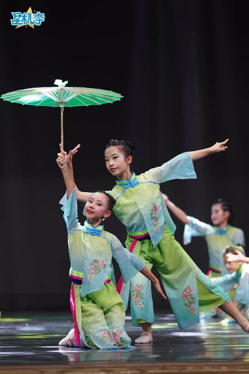 出租唯舞独尊渔梦渔阳演出服道具中国风古典舞云川之舞儿童舞蹈服