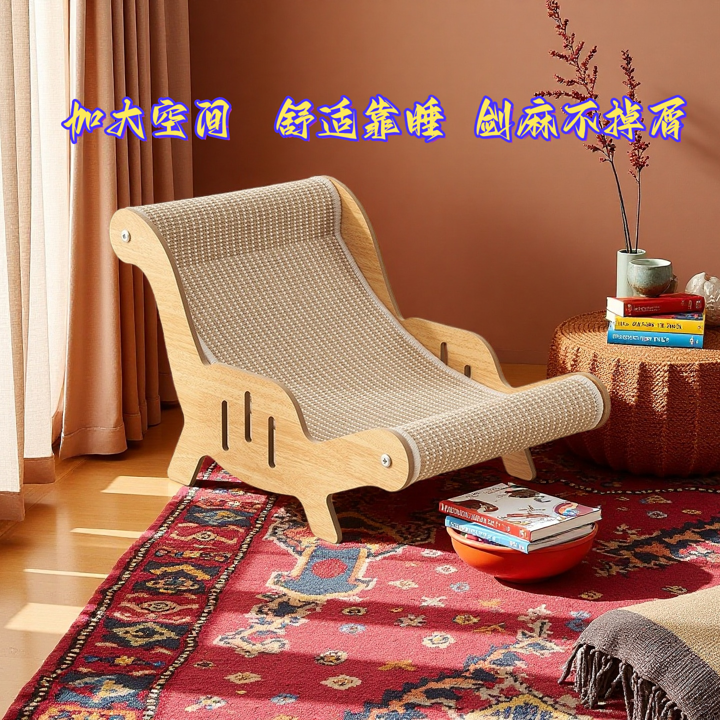 剑麻猫抓板耐磨麻绳不掉屑