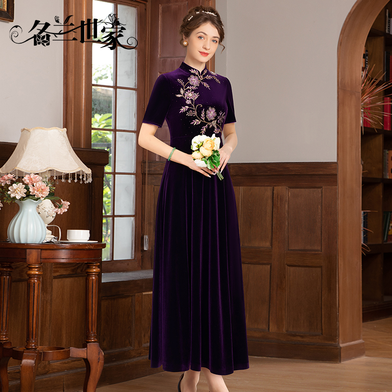 名兰世家喜妈妈高端婚宴礼服旗袍