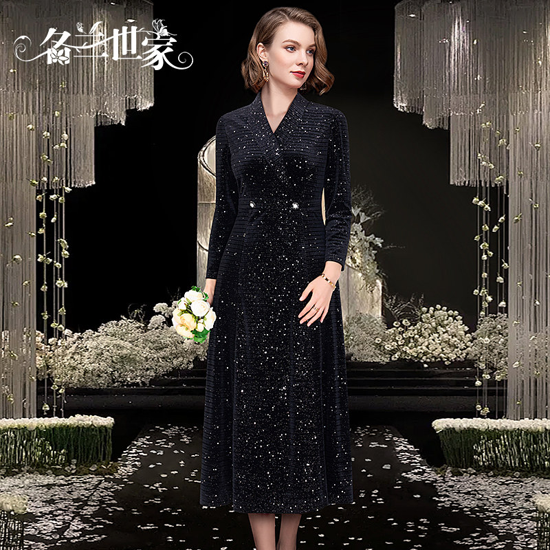 名兰世家喜妈妈婚宴礼服图片