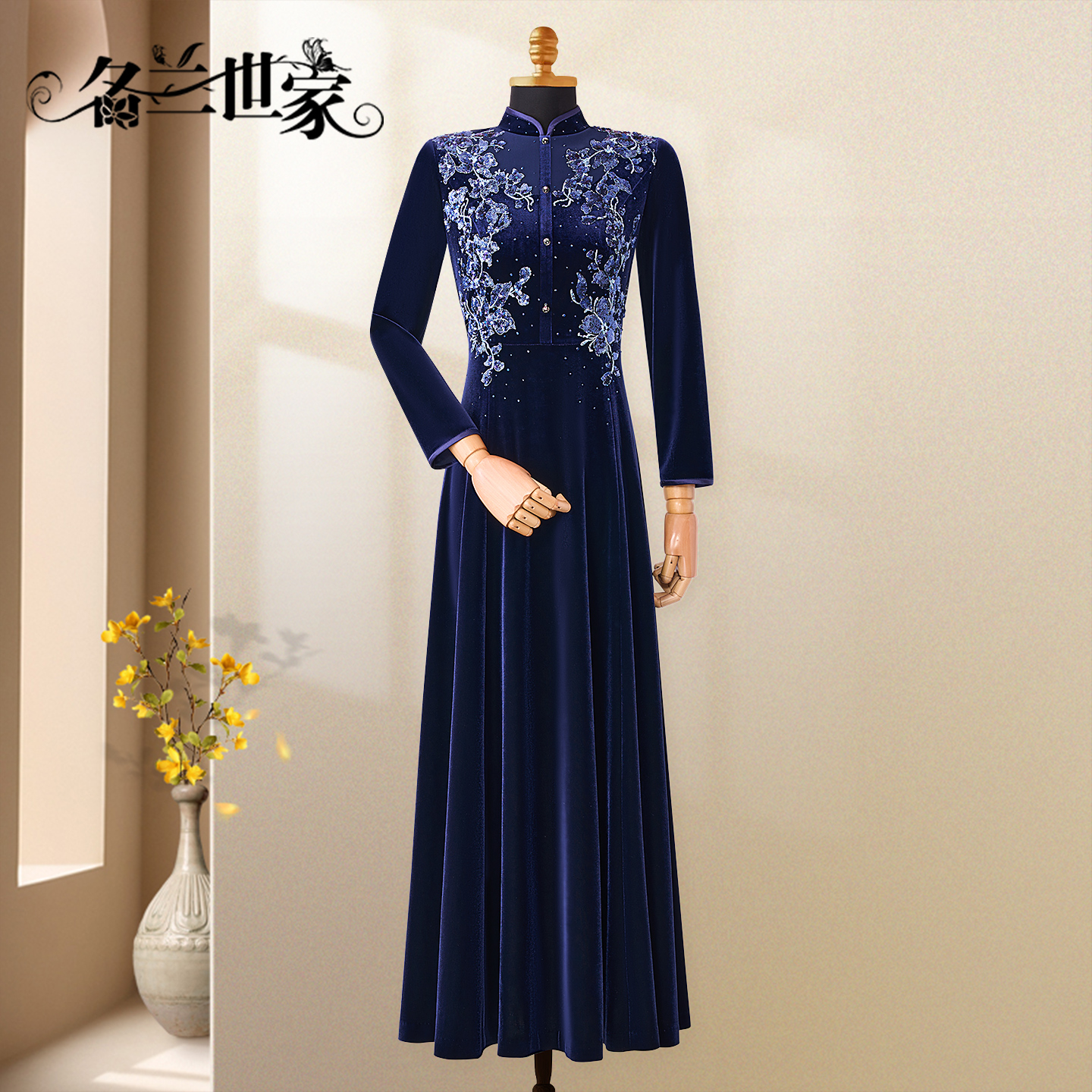 名兰世家婚宴喜妈妈礼服冬喜婆婆