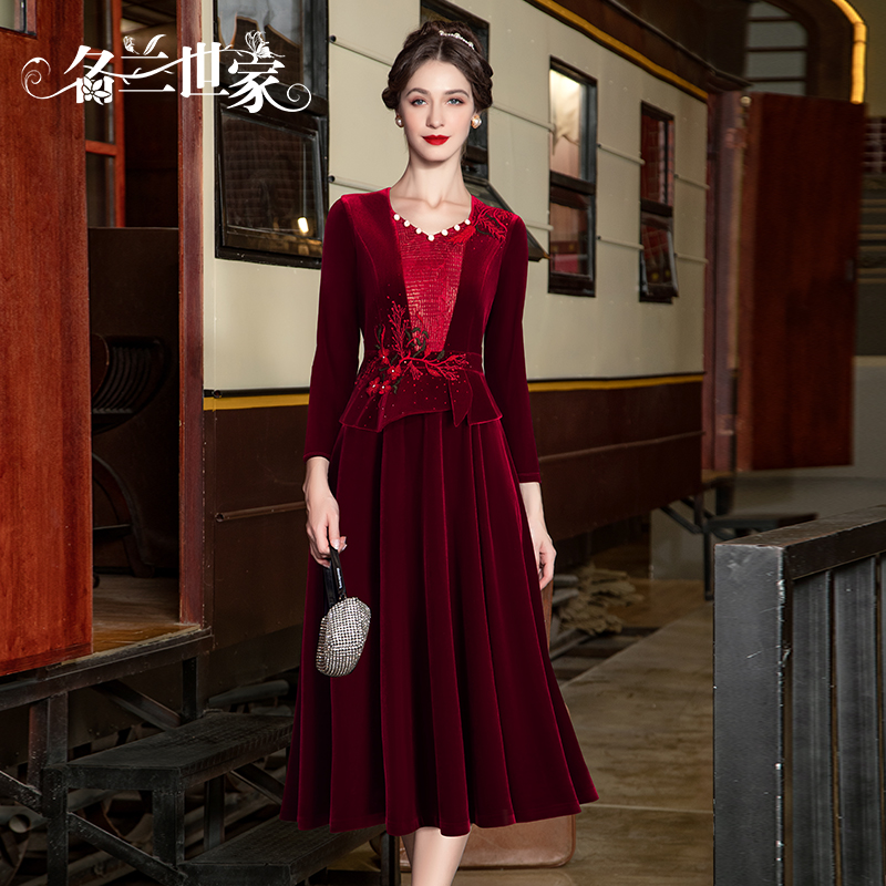 名兰世家婚宴妈妈礼服日常可穿