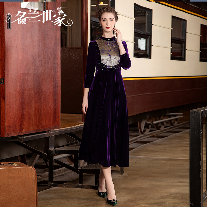 名兰世家婚宴礼服裙妈妈结婚喜服