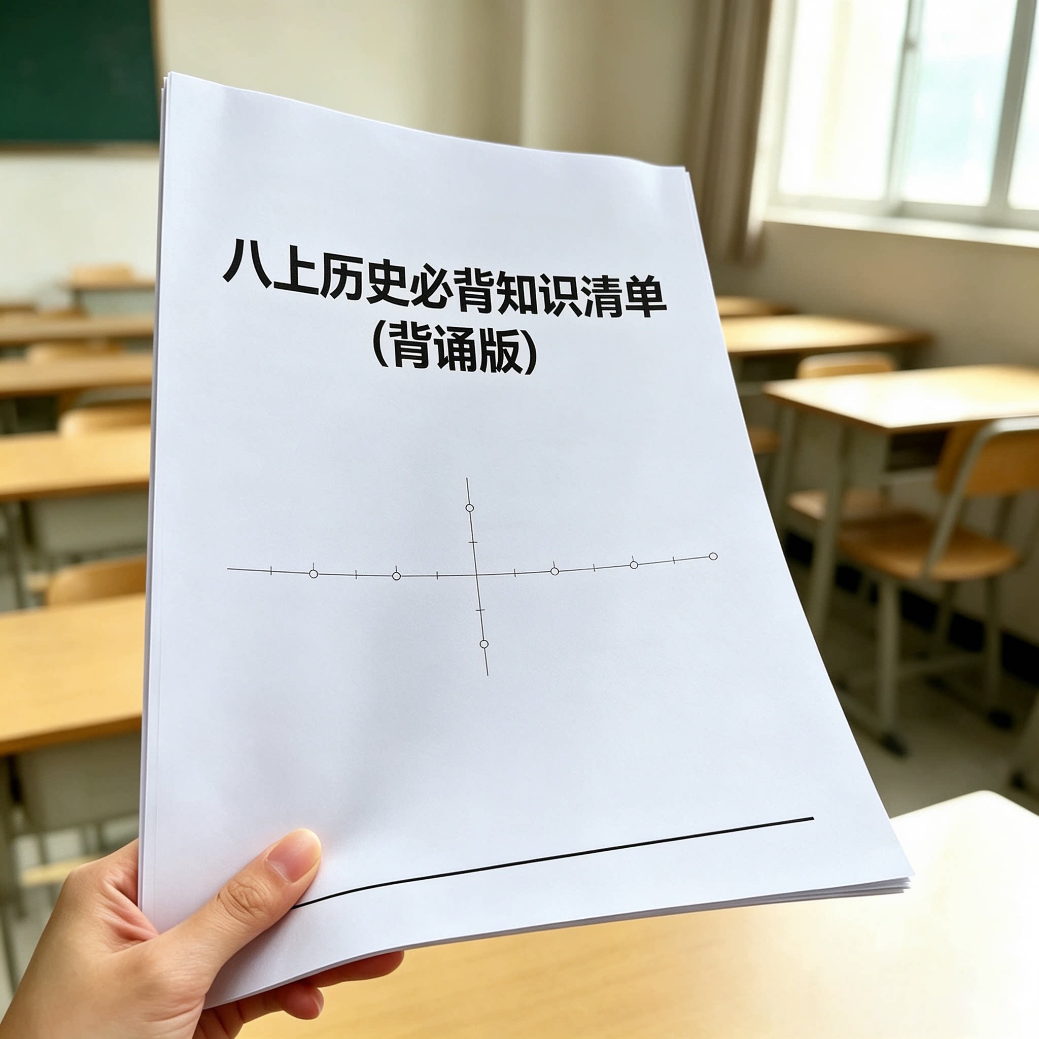 八年级上历史必背背诵版课业本