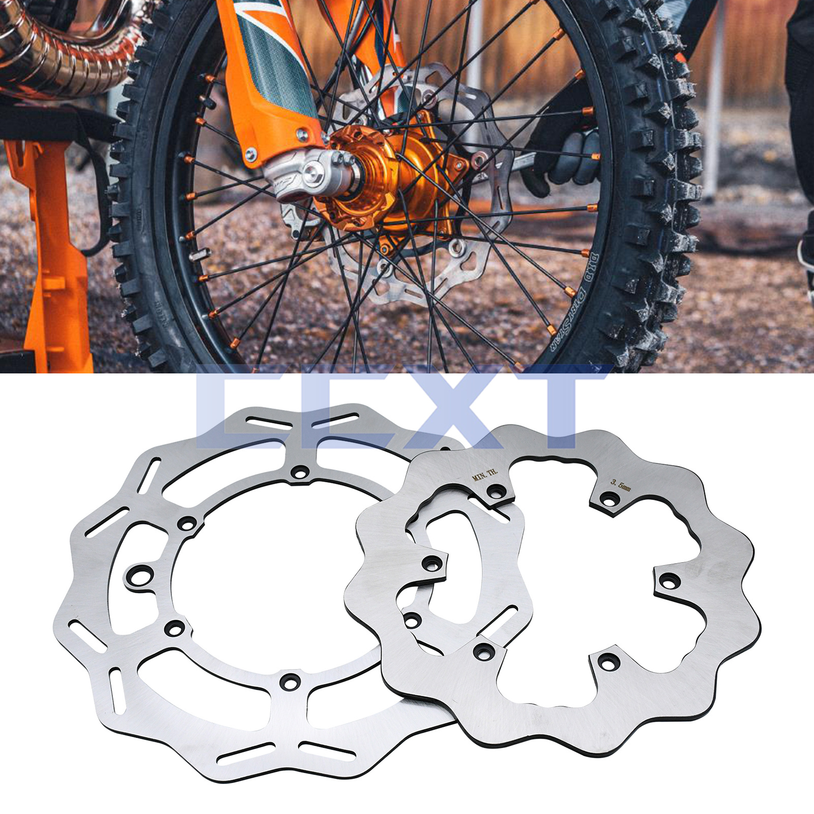 减速刹车盘适用于 KTM125-500 XC/XCF/XCW/SX/SXF/ EXC/EXCF/TPI