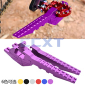 适用虬龙轻蜂Sur 配件CNC铝合金脚踏延伸支架后座脚踏 X改装 Ron